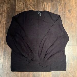 1. STATE ladies sweater, black, XL, EUC